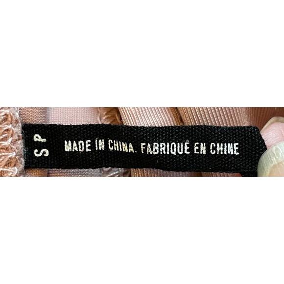 Out From Under Urban Outfitters Stirrup Leggings Colorblock Pink Gray Size Small - Picture 10 of 11